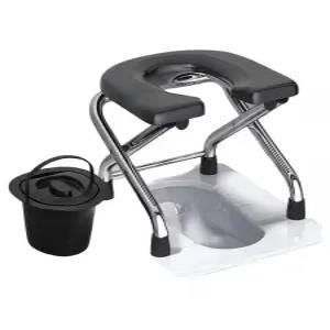 접이식 좌욕 의자 u자형 미끄럼방지 휴대용 욕실 방수 변기 화장실 다용도 배변보조 변기의자