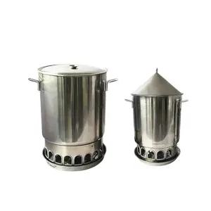 자동 새모이통 조류 양계장용 피더기 타이머 사료통 급이기 닭모이 새먹이 공급기