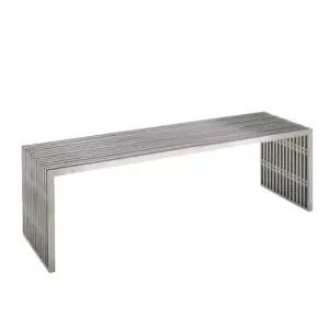 스텐벤치 사각 사무실 카페 대기석 낮은스툴 체어