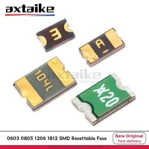 0603 0805 1206 1812 SMD 재설정 가능 퓨즈 PPTC 폴리스위치 0.1A 0.2A 0.3A 0.4A 0.75A 1.1A 1.5A 1A 2A 3