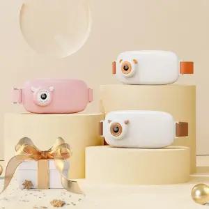 무선 복부 찜질기 온열 마사지기 진동 허리 보호 벨트