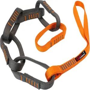 GM 클라이밍 16mm 나일론 안전 체인 PAS 슬링 22kN CE UIAA 인증 개인 앵커 시스템 라펠 전이 보조 장치