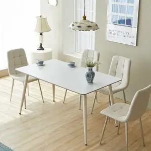 [신세계라이브쇼핑]발리 1400 세라믹 철제 테이블 식탁 MD5410 (수도권무배)