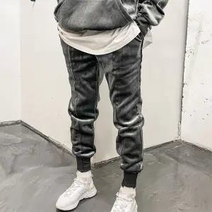 [osjarak]남자 벨로아 겨울 트레이닝복 절개 슬림 조거 팬츠_P352746143