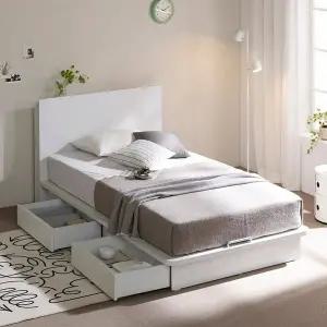 [신세계라이브쇼핑]은은한조명 LED 수납침대 S-타이트탑 21cm 매트리스 TR5213 (수도권무배)