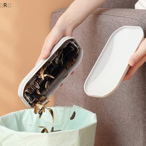 R 카펫 먼지 브러시 플라스틱 침대 옆 테이블 부스러기 제거기 애완동물 털 먼지 청소기 스티키 픽커 린트 롤러 옷 먼지 제거기