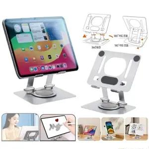 멀티 각도 조절 회전 스탠드 접이형 1개 휴대용 야외 실내 활용