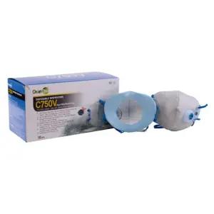 크린탑 안면부여과식 보형물 방진마스크 C750VB(10개)