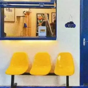 정류장 의자 플라스틱 농구장 벤치 버스 인테리어 정류소