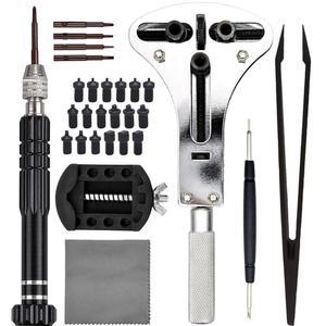 TICFROG 시계 대형 교체 열기용 3포인트 도구 뒷면 손목시계 키트 배터리 케이스