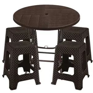 야외 파라솔테이블 편의점 포장마차 사각 원형 테이블