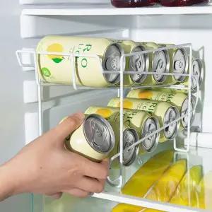 키밍 냉장고 캔음료 트레이 보관홀더 굴링렉 정리대 보관홀더 굴링렉 정리대 캔 다용도