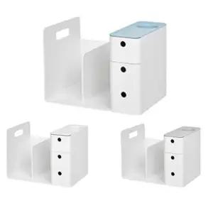 책꽂이 서랍 펜 홀더 트레이 다용도 물건 책 보관함 파일보관대 책보관대 책거치대