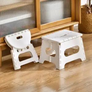 키밍 접이식 원형 사각 의자 휴대용 야외 낚지 캠핑 다용도 원형 사각 야외 원형의자