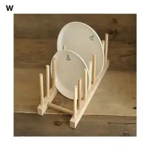 원목 7칸접시꽂이 2개 원목7칸접시꽂이 접시꽂이 원목접시꽂이 7단접시꽂이 접시보관홀더