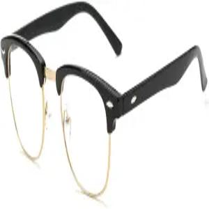 프로 아크메 블루 라이트 차단 안경 세미 림리스 프레임 필터 레이 컴퓨터