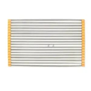 개수대 선반 약52x32cm) 롤링 스텐파이프 실리콘캡 개수대공간활용 싱크대선반 설거지정리