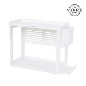 비블코리아 키친 시즈닝 2단 수납장 수저통 도마거치 비블코리아 키친 시즈닝 2단