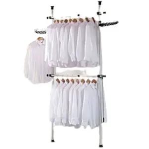 KT 2단 행거 38mm 옷걸이행거 벽걸이행거 다용도행 옷걸이행거 벽걸이행거 다용도행거