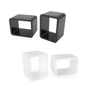 공간 박스 디자인 칼라 선반 큐브 상자 수납장 diy 수납박스 큐브박스 칼라공간박스