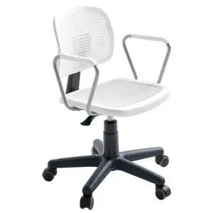 스콜의자-팔유-화이트 사무용의자 플라스틱의자 사출의자 다용도의자 사원용의자