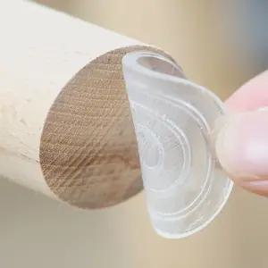 키밍 소음방지 의자발캡 의자발커버 4개세트 원형 의자발캡 식탁의자발커버 층간소음방지