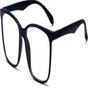 ANRRI 블루 라이트 차단 안경 안티 스트레인 렌즈 경량 프레임 블랙 남성/여성