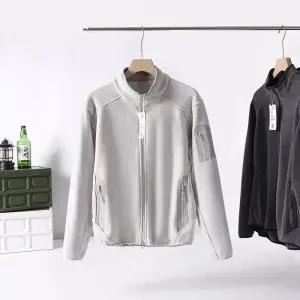 남성 트렌디 아이템 점퍼 야상사파리 기모 봄가을 차이나카라 보온 캐주얼 자켓 스포츠 하프코트 HT3