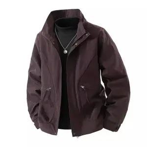 남성 트렌디 아이템 점퍼 야상사파리 차이나 재킷 봄가을 가을 야상 바람막이 캐주얼 코트 HT3