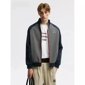 남성 트렌디 아이템 점퍼 야상사파리 빈티지 스포티 스트라이프 차이나 재킷 남녀 가을 야상 캐주얼 커플