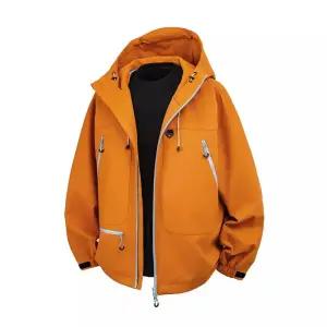 남성 트렌디 아이템 점퍼 야상사파리 봄가을 후드 트레이닝 커플 야상 트렌드 코트 HT3