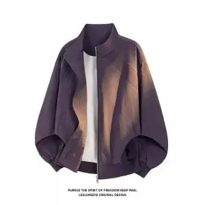 남성 트렌디 아이템 점퍼 야상사파리 차이나 트레이너 재킷 봄 가을 오버핏 야상 코트 HT3