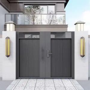 주택 대문 전원 별장 현관문 정원 게이트 시골집 잠금 도어락 출입문