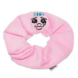 빤쮸토끼 자수 곱창 머리끈 6P 고무줄 머리 헤어밴드 곱창밴드 곱창헤어밴드 곱창머리끈