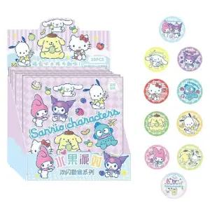 산리오 캐릭터즈 과일 랜덤 뱃지 2P 예쁜 책가방 백참 산리오뱃지 산리오브로치