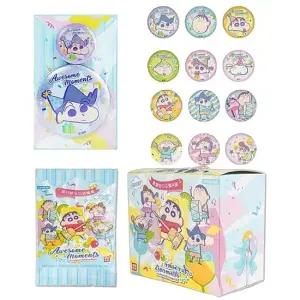 짱구 홀로그램 캔 뱃지 랜덤 2개 2P 예쁜 백참 브로치 짱구뱃지 짱구브로치 짱구백참