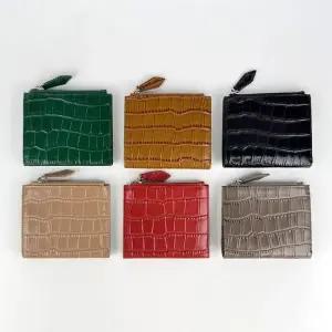 가죽 심플 반지갑 FC_6006 가죽반지갑 여성반지갑 여자반지갑 졸업선물지갑 입학선물지갑