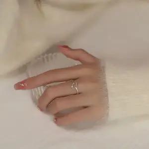 [셀러에이드]사슴 뿔 루돌프 오픈 링 반지 친구 우정 반지 애끼 검지 엄지 약지