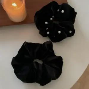 머리끈 곱창밴드 벨벳 헤어 겨울 여성 2가지타입 곱창끈 헤어슈슈 벨벳곱창끈 벨벳진주