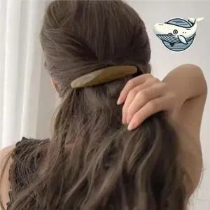 모던 에나멜 헤어핀 반묶음 헤어악세서리 머리핀 롱헤어핀 헤어액세서리 반묶음 에나멜핀