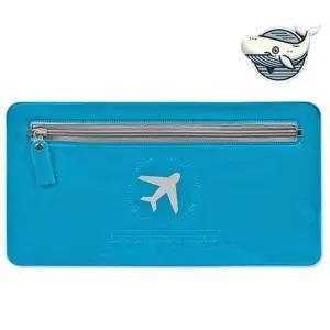 여행용 비행기 카드홀더 지갑 여행서류 투명 여행용 여권