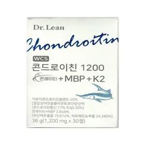 닥터린 콘드로이친 1200 콘레이티 MBP K2 1200mg x 30정(NC)