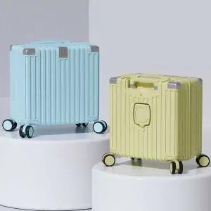 [셀러에이드]뮤즈큐브 스마트 트래블러 18인치 기내용 캐리어 (저소음바퀴