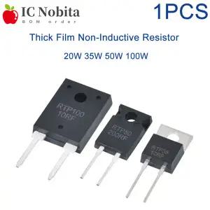 1PCS RTP 고전력 후막 비유도 저항기 1%-5% 20W 35W 50W 100W 정밀 샘플링 고주파 TO-220/247