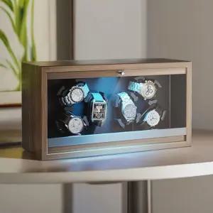 자동 와인더 테이블 시계 보관함 수납 기계식 워치 손목시계 시계관리 밥주기