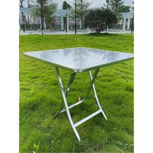 알루미늄 접이식테이블 야외 테이블 매장 스텐