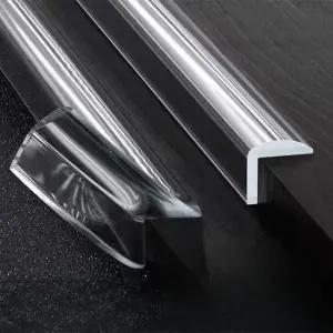 투명 아기 모서리 보호대 창틀 머리 부딪힘 방지 책상 안전 쿠션바 문틀 패드 쿠션 테이프 가드 침대 코너