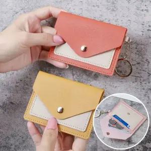 키링 똑딱이 카드지갑 통전지갑 해외여행 커플 여성카드지갑 아동지갑 학생지갑