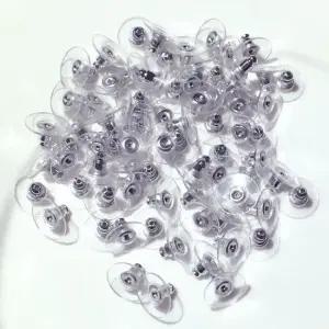 귀걸이 이어 플러그 50개묶음) 귀걸이소품 귀걸이꼭지 귀걸이마개 귀걸이뚜껑