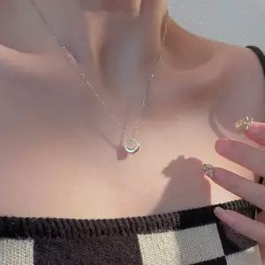 원형 링 펜던트 패션패션목걸이 링목걸이 링펜던트 데일리목걸이